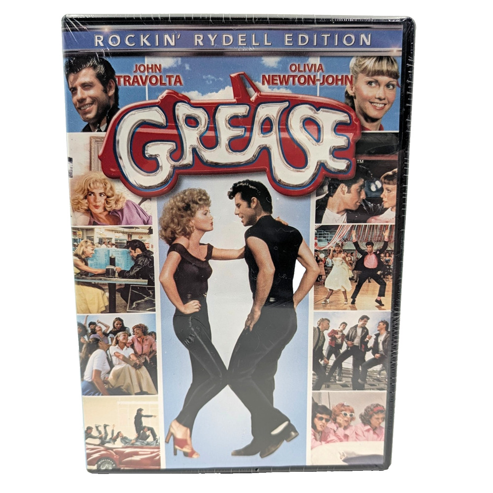 Grease DVD Rockin Rydell Edition John Travolta Olivia Newton John New Sealed
